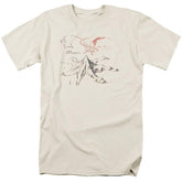 The Hobbit Lonely Mountain Men's 18/1 Cotton Short-Sleeve T-Shirt